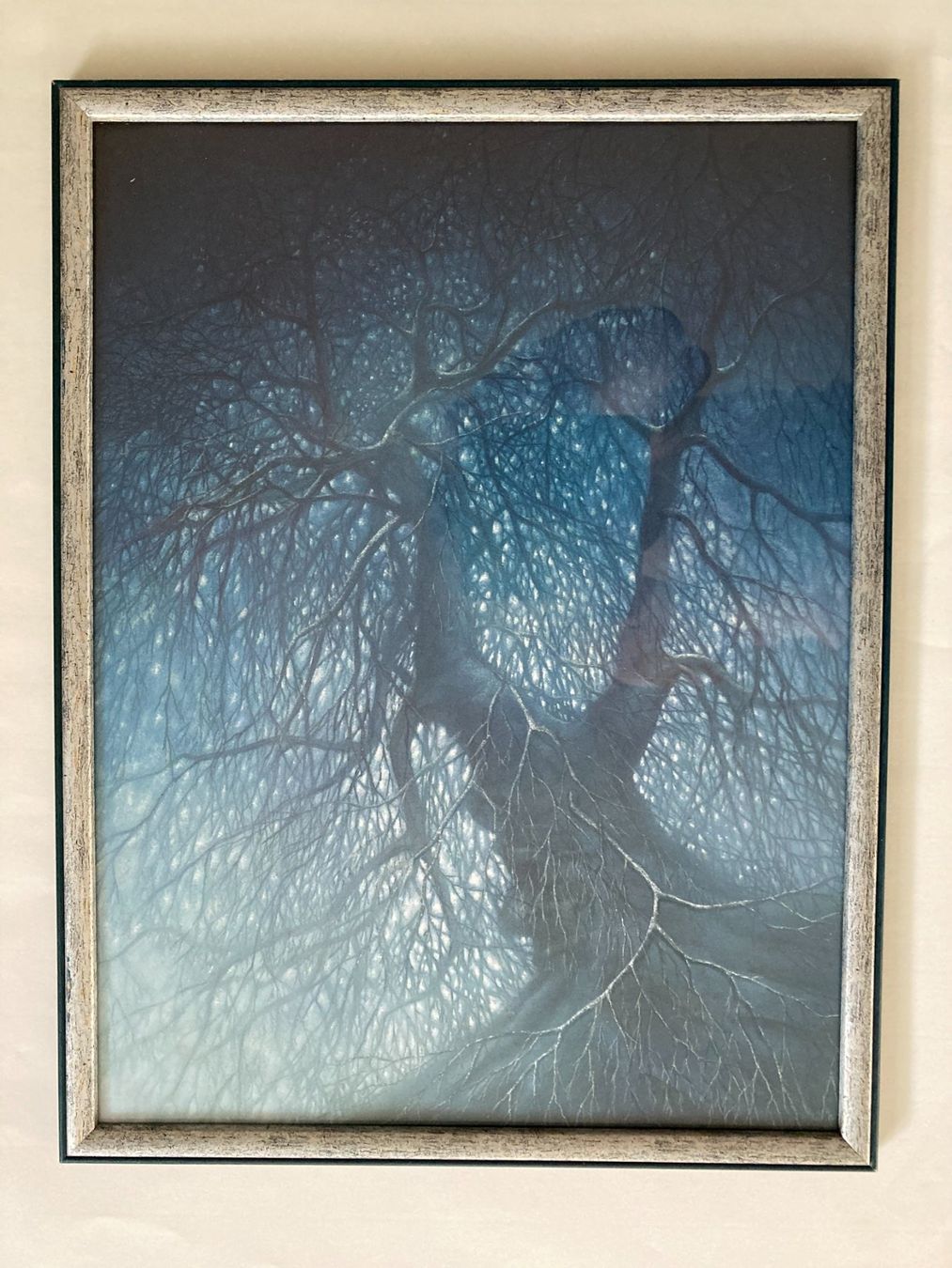 Foto & Immagini: FRIEDRICH  HECHELMANN   Kunstdruck  BAUM  Holzrahmen  / Glas – Usato da Subingen venduto da ArtBead 3