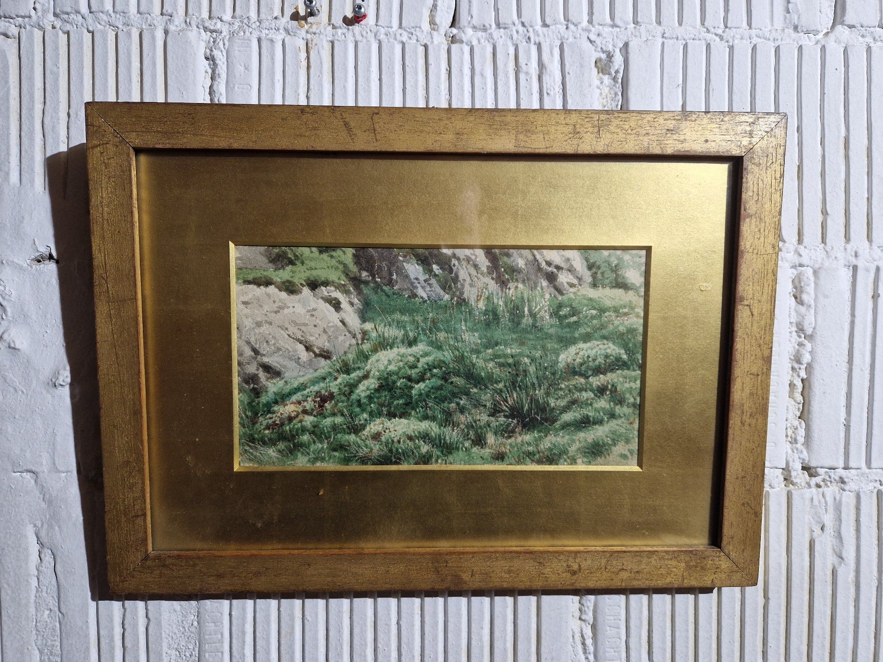 Gemälde: Aquarell Landschaft – Gebraucht aus Seedorf BE von Stibutz