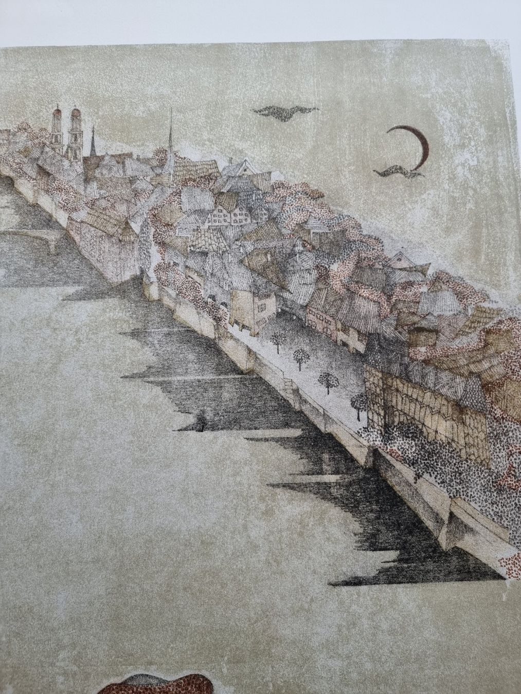 Grafica & Litografie: OSSI CZINNER LITHOGRAPHIE SIGNIERT NUMMERIERT – Usato da Gersau venduto da kunst-online 2