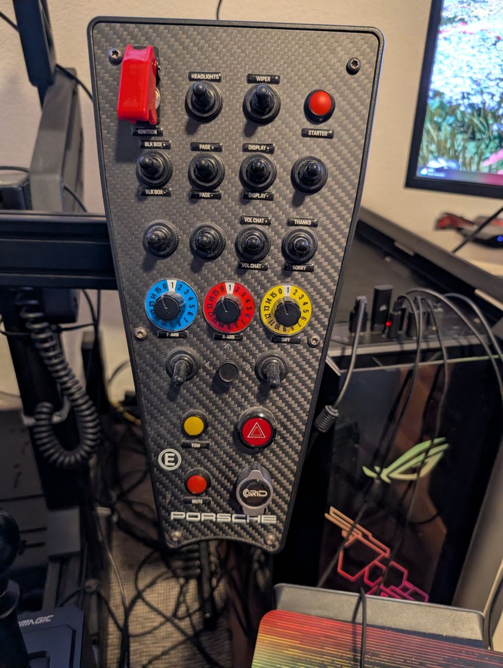 Controller: SimLab Porsche 911 GT3 Cup Button Box – Usato da Winterthur venduto da ric_jp7p 1
