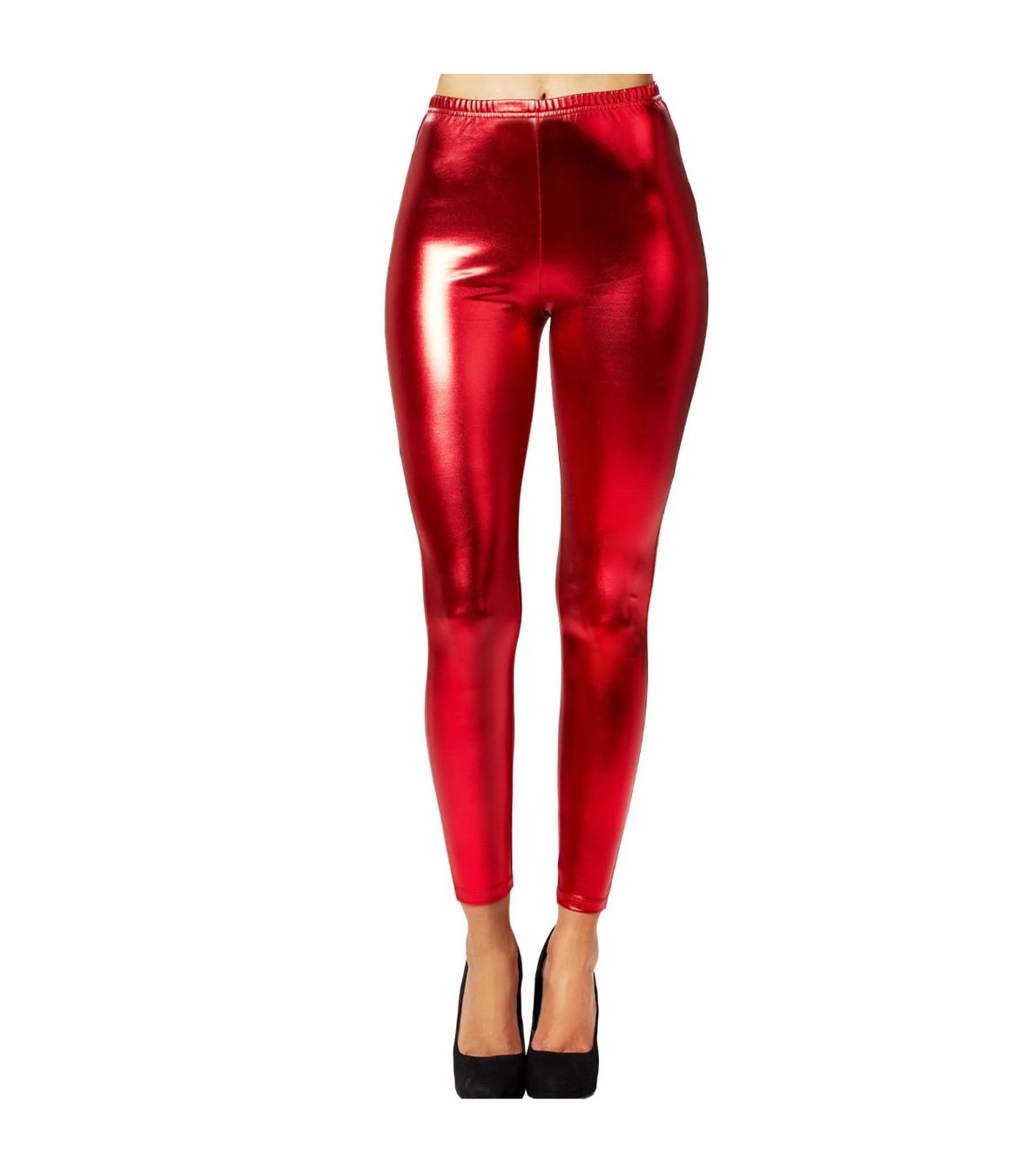 Kostüme: neue Metallic-Leggings rot, Grösse S – Neu (gemäss Beschreibung) aus Necker von liq24 1