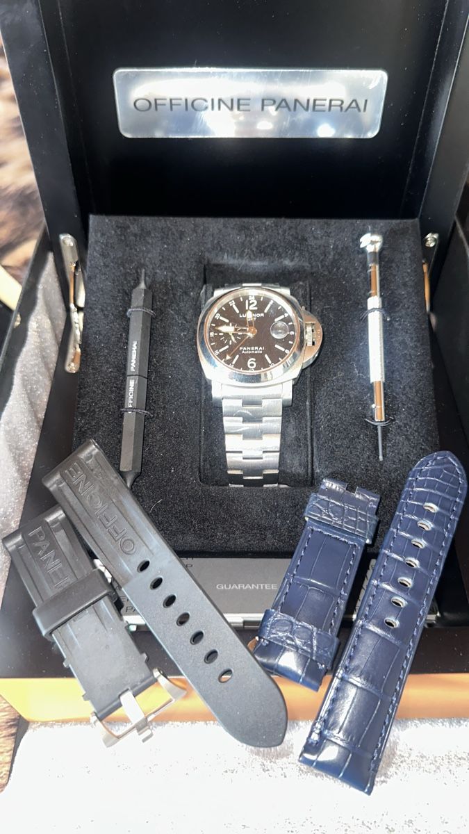 Panerai Orologi: Panerai GMT Luminor – Usato da Burgdorf venduto da N.O.C.