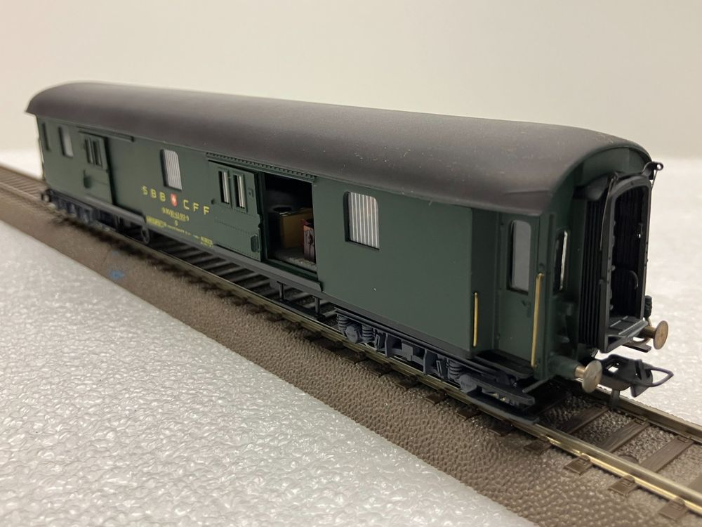 Metropolitan Modelleisenbahnen: METROP 7080= Gepäckwagen SBB D 012-9 - NEU - TOP für Sammler – Neu und originalverpackt aus Thun von retoolinoo 2