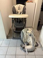 Hochstuhl mit Neugeborenenaufsatz 