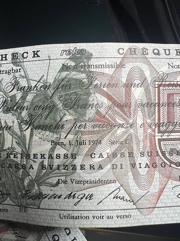 Reka Buoni: Chèque Reka juillet 1974 – Usato da Fleurier venduto da danimani