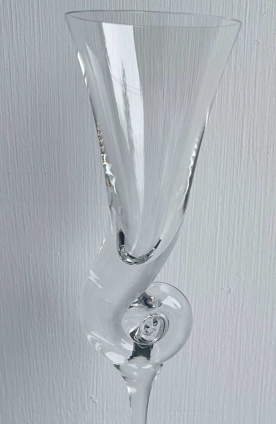Rosenthal Bicchieri: Designer-Champagnerglas von Rosenthal Studiolinie – Usato da Chur venduto da elifornico 2