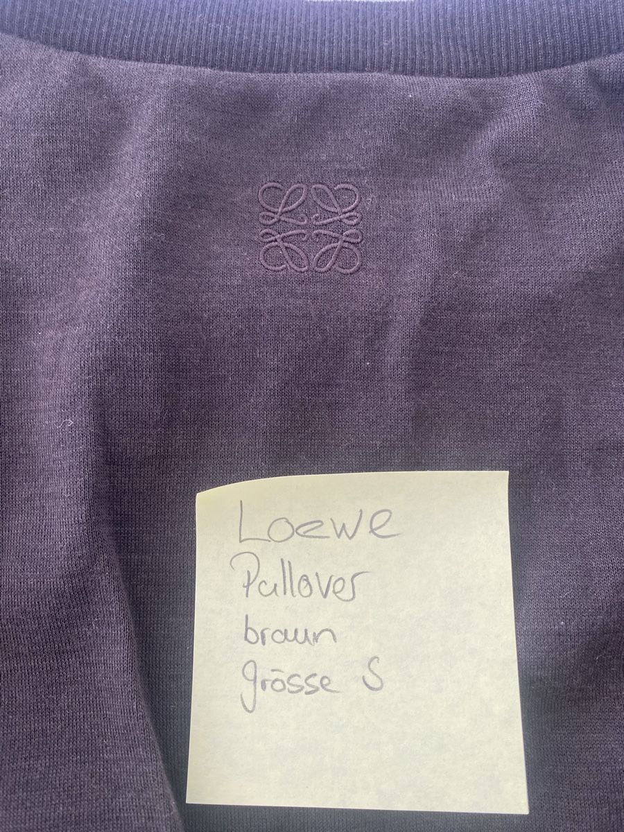 Loewe Pulls & Sweat-shirts: Loewe Pullover braun Gr. S – Neuf (Voir description) à Chur par PrimeSwissSecondhand 3