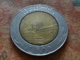 ITALIE  500  Lire  1988
