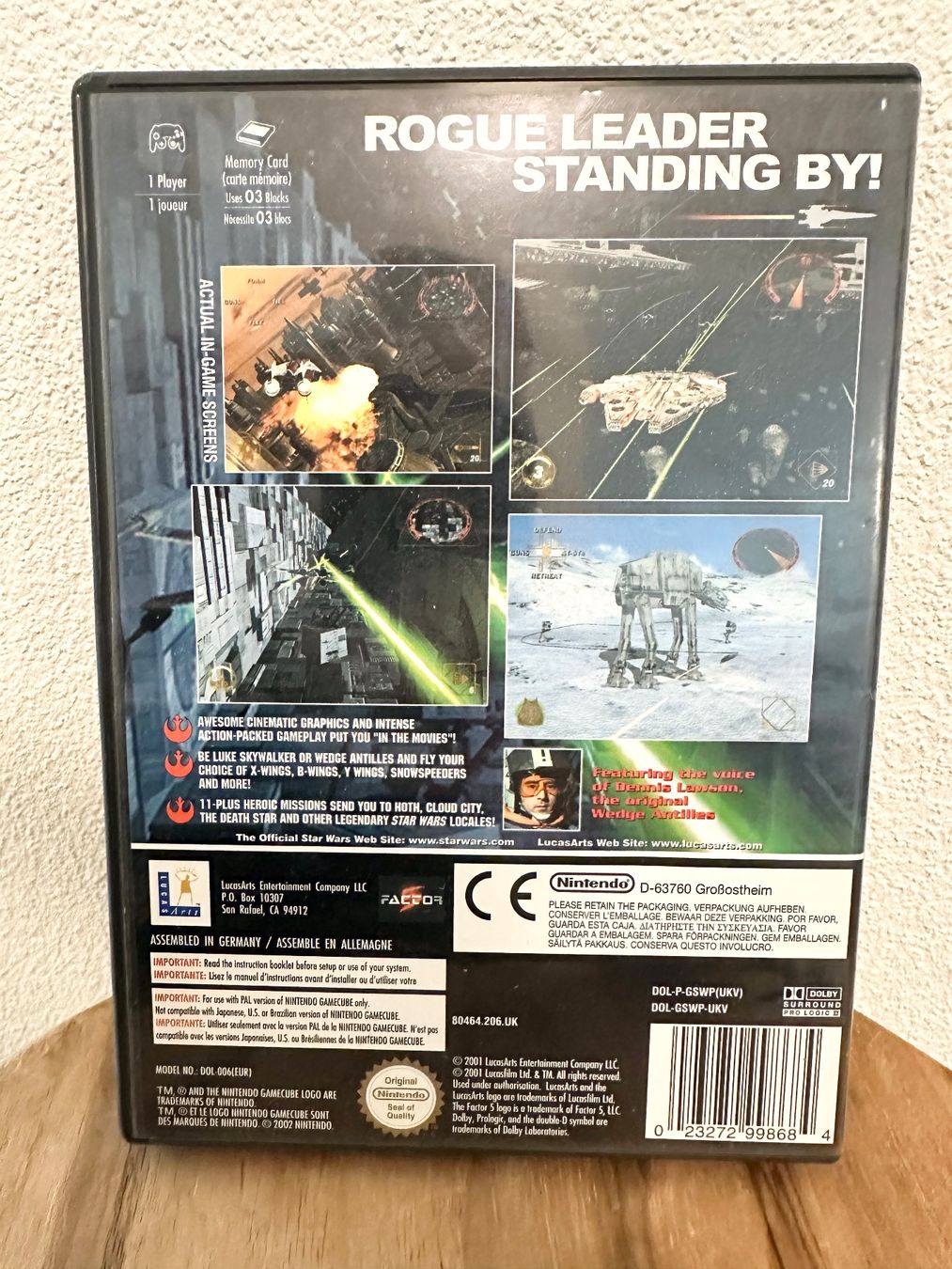 Giochi: Nintendo Game Cube Star Wars Rogue Leader Rogue Squadron 2 – Usato da Baar venduto da Mic_vL 1
