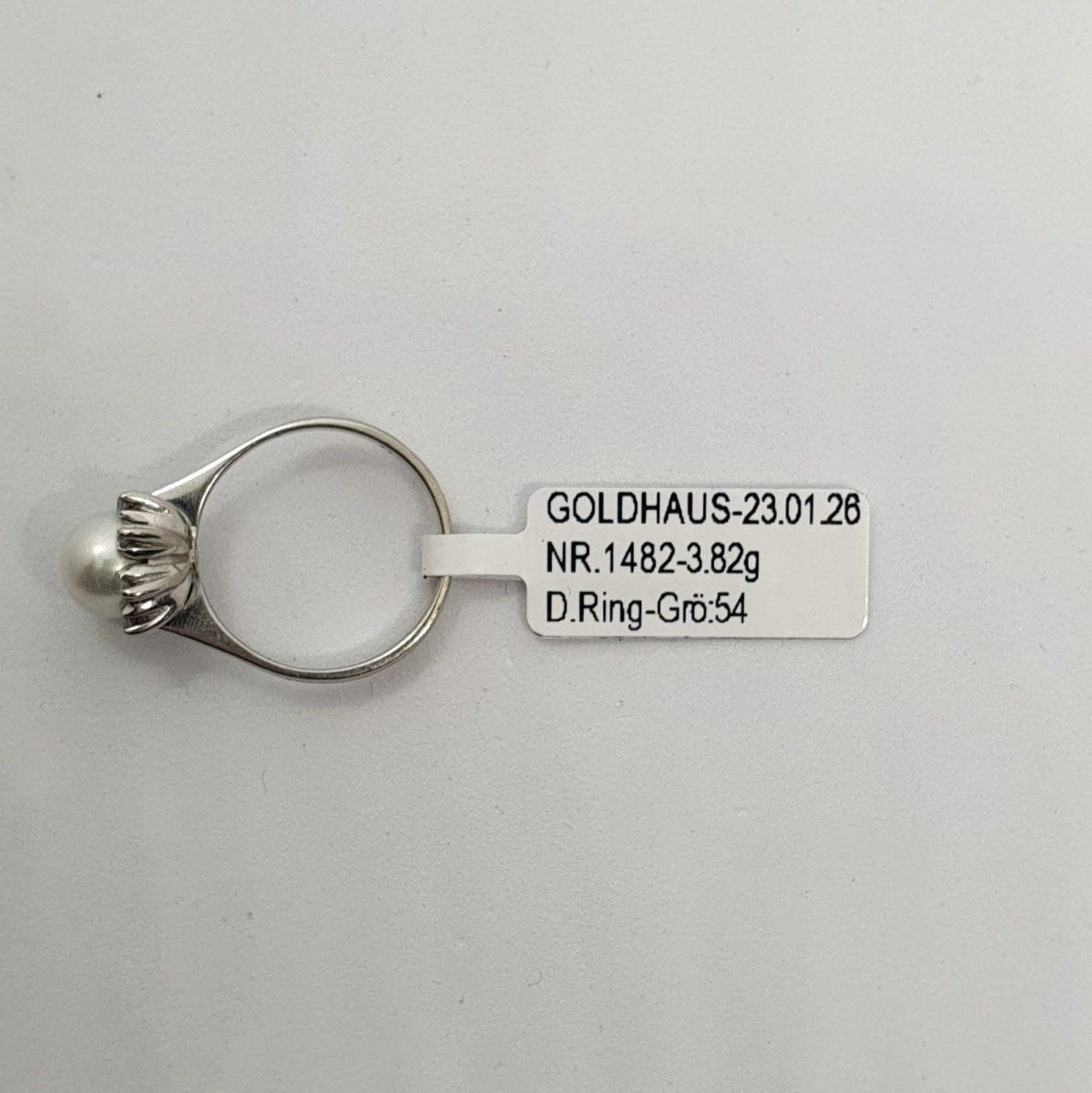 Anelli: Echt 18K Gold - S.W.P, Diamant Ring – Usato da Luzern venduto da Goldhaus-Luzern 3
