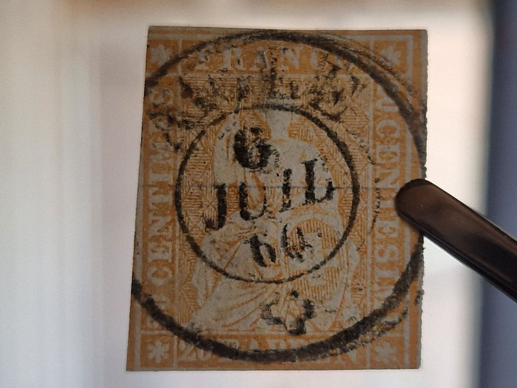 Tutti i francobolli: Strubel 25G, signiert, ab 1.- – Usato da Burgdorf venduto da Glossy01 4