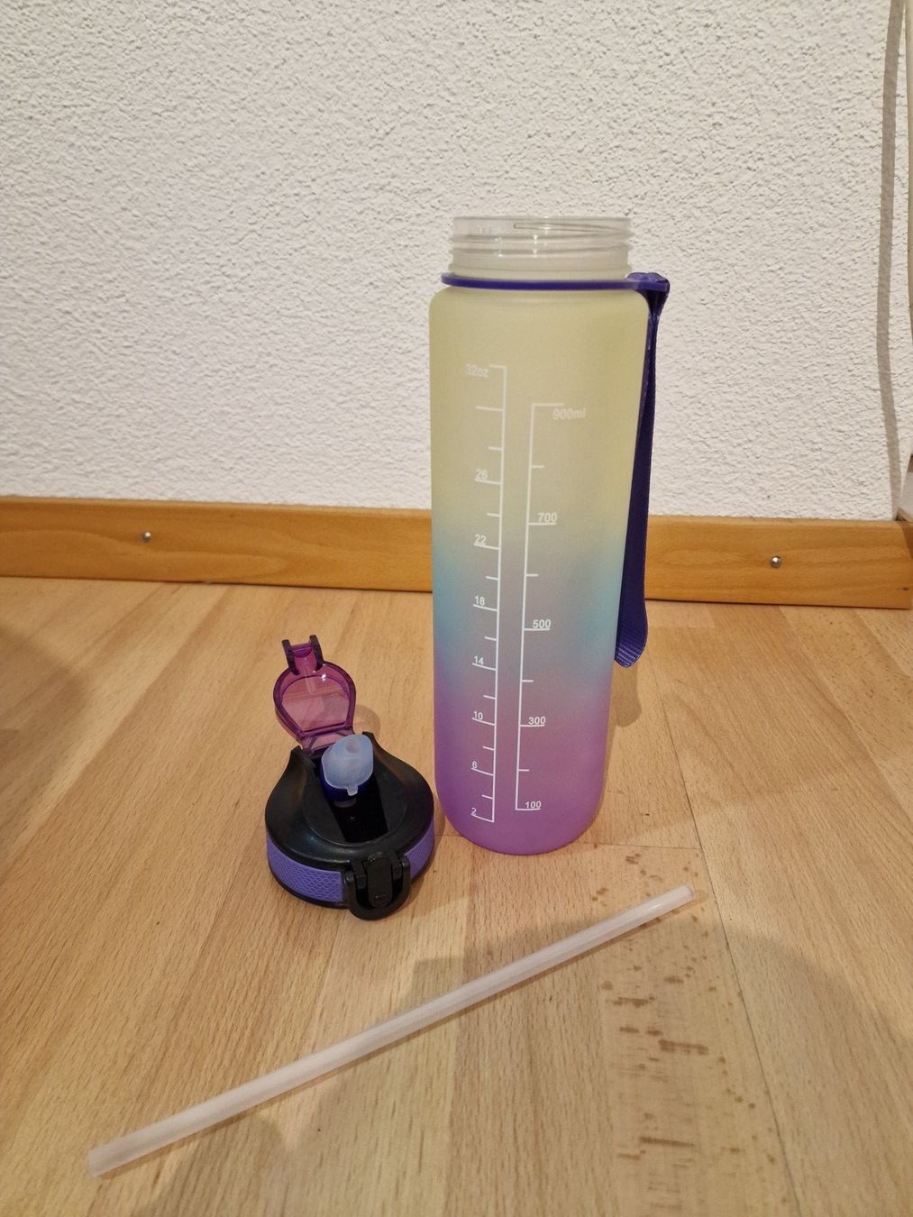 Trinkflaschen & Thermosflaschen: Wasserflasche Trinkflasche Kunststoff "Violett" – Neu (gemäss Beschreibung) aus Buchrain von Sssschaller 3