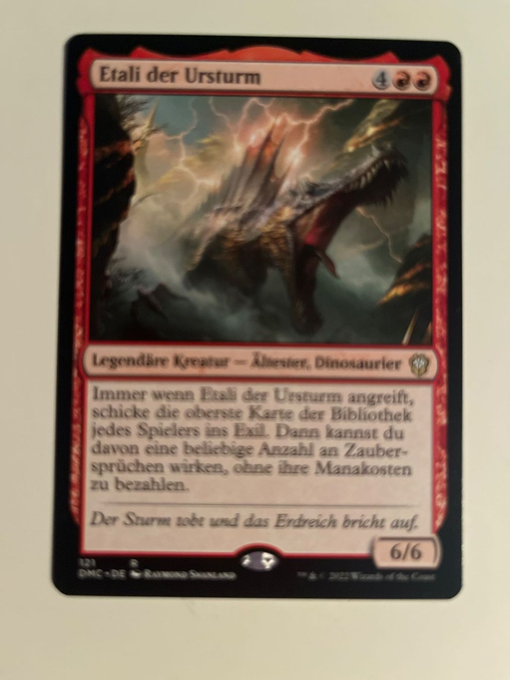Magic The Gathering Carte collezionabili: 1 x Etali der Ursturm - Magic: The Gathering - MtG – Usato da Kriens venduto da Shadi1980