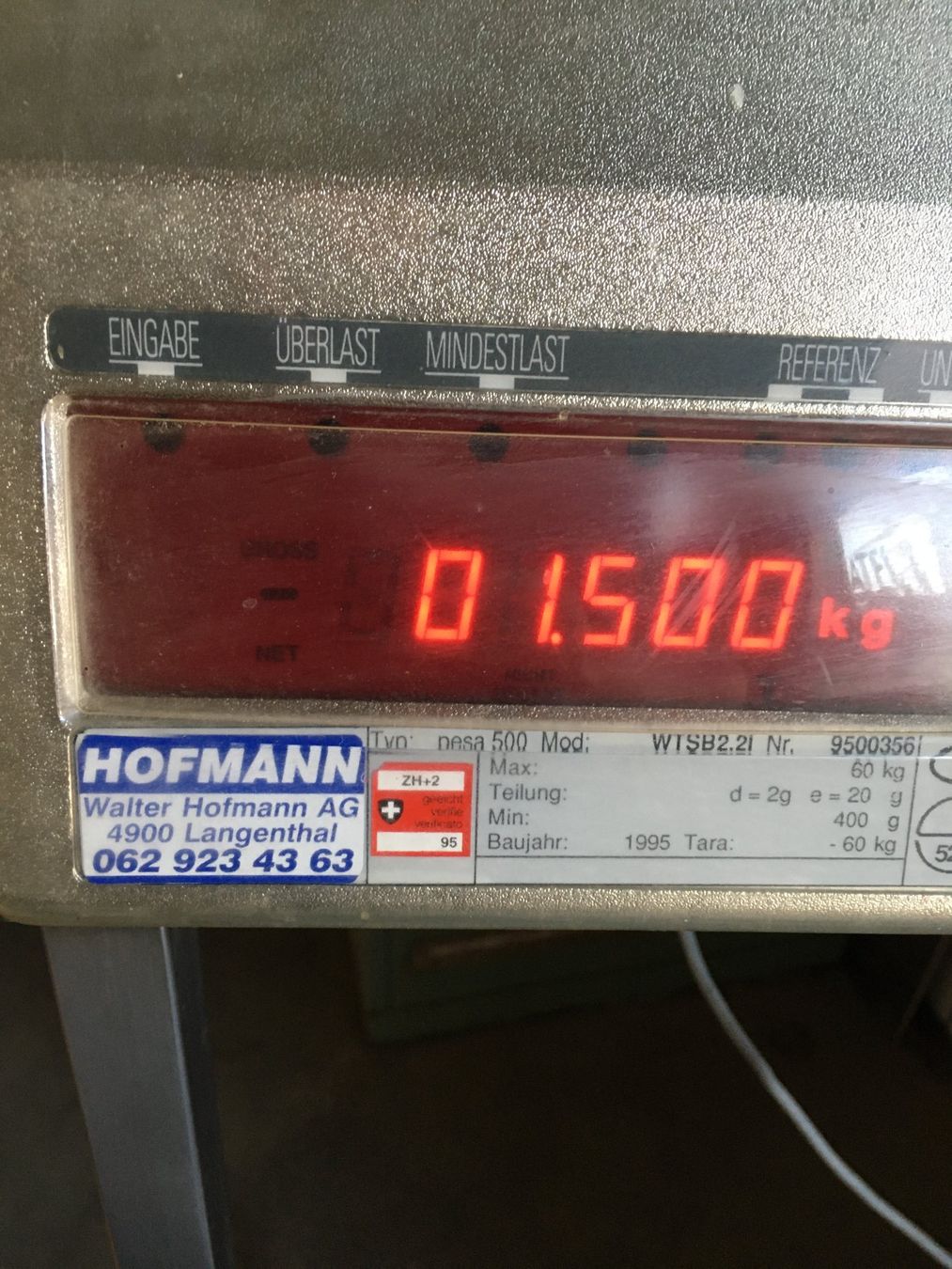 Accessori da laboratorio: Elektro Waage/Gewichtsmesser – Usato da Oey venduto da kuHH33 2