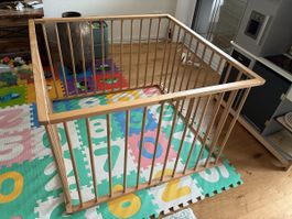 Lusigloria Laufgitter / Laufstall (100x100x65cm) – Baby