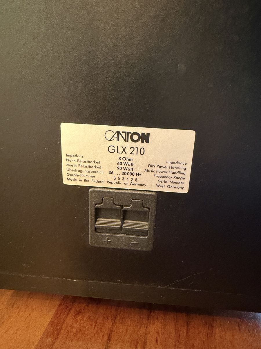 Canton Lautsprecher: Canton GLX 210 Lautsprecher  – Gebraucht aus Seewen SZ von QM.03 6