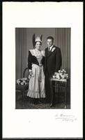 Fotografie E. Mauser, Appenzell, Dame in