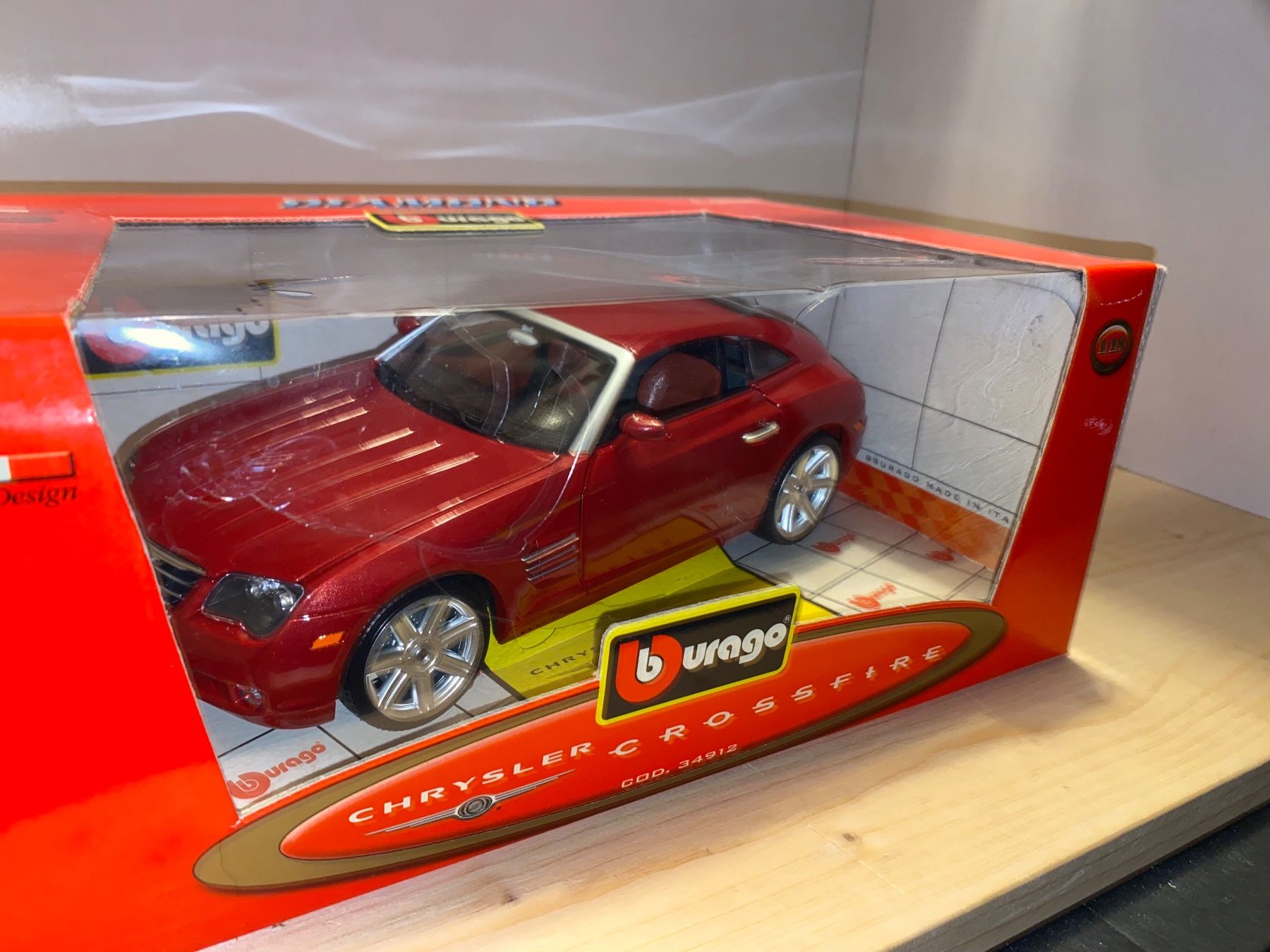 Chrysler Modellini d'auto: Chrysler Crossfire 1/18 – Nuovo (secondo la descrizione) da Wohlen AG venduto da PrivatSammlung