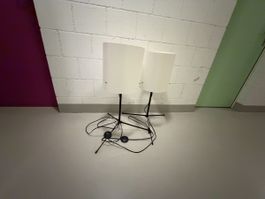 2 Stehlampen - Ikea