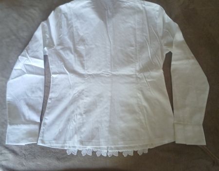 NEW NARA CAMICIE DAMEN BLUSE MIT SPITZE GRÖSSE IV= EU 42