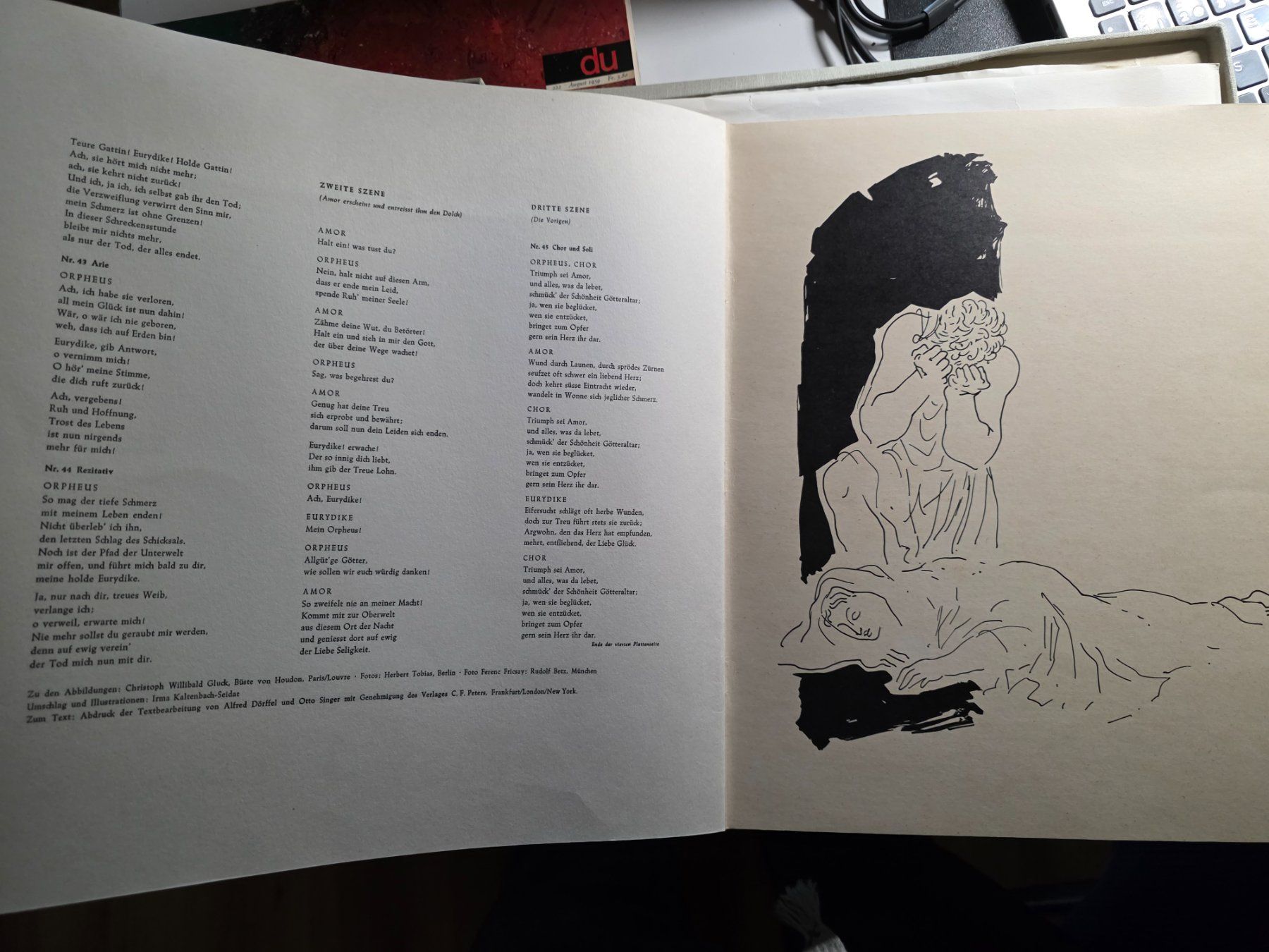 Dischi in vinile: LP Box Klassik Orpheus und Eurydike - Chr. Willibald Gluck – Usato da Walterswil BE venduto da Lonitti 6