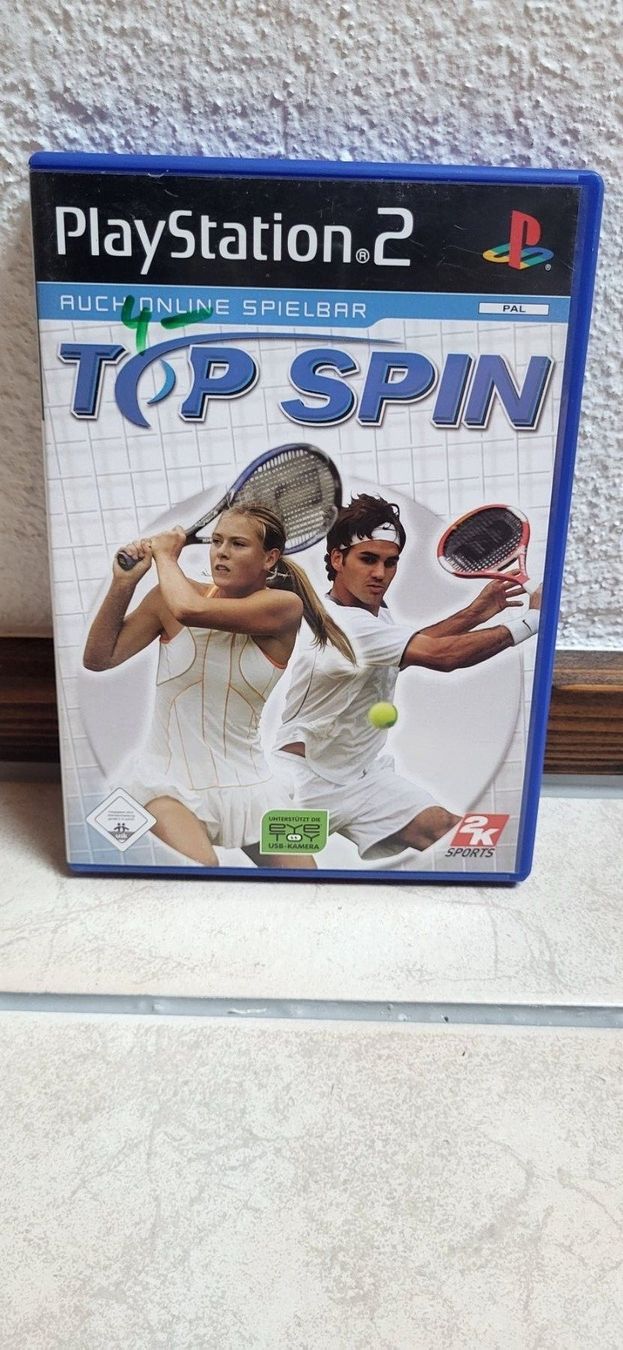 Sony Giochi: PS2 Spiel – Top Spin – Usato da Münsingen venduto da Heroism2010