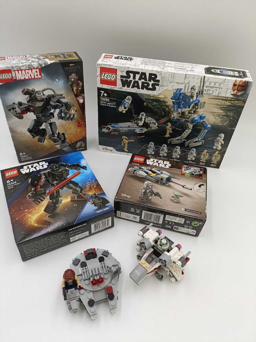 Lego Giocattoli: Lego Sammlung Star Wars und Marvel – Nuovo (secondo la descrizione) da Zihlschlacht venduto da Sir_Lonedrinker