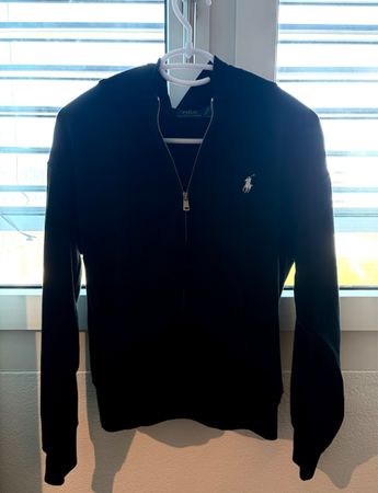 Schwarze Polo Ralph Lauren Zip Hoodie, Grösse S top!