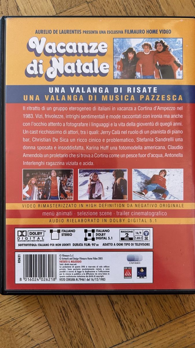 Tutti i DVDs: Vacanze di Natale (Remastered!) – Usato da Lugano venduto da bad_2t9b 1