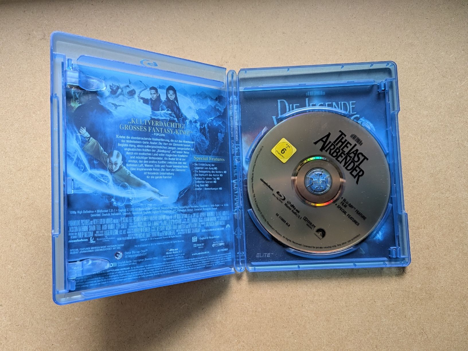 Tutti i DVDs: Die Legende von Aang Blu-ray – Usato da Chur venduto da FreakofRarity 2