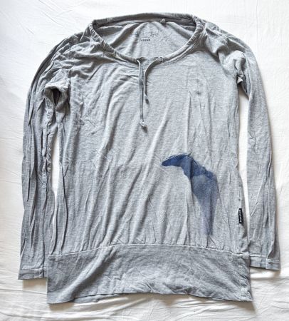 Sweat Shirt Tarzan Grösse L frau mit Flamingo Aufdruck