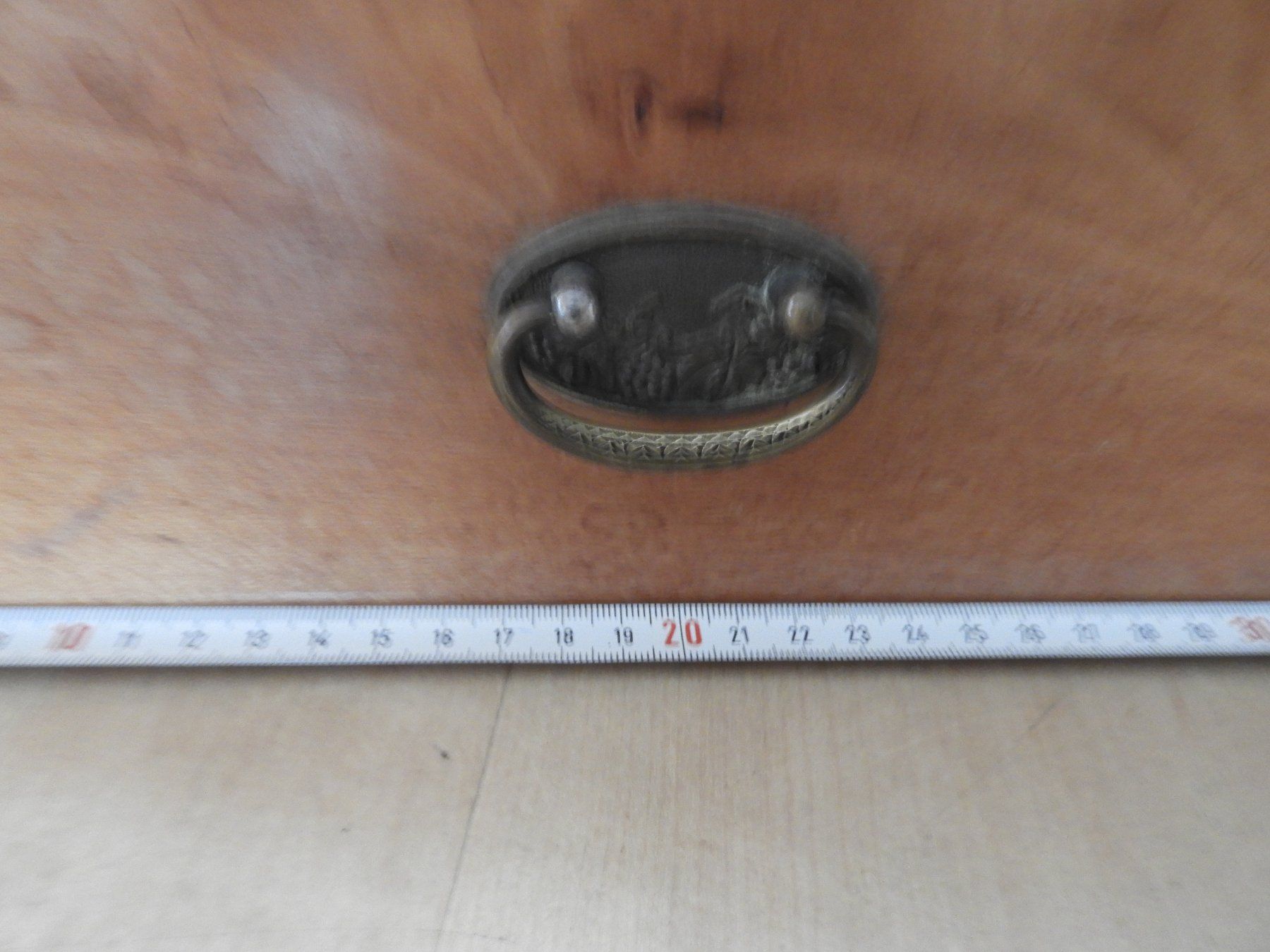 Cassettiere: SHABBY CHIC KIRSCHE HOLZ SCHUBLADE KLEINERE – Usato da Ettingen venduto da troll-mutter 1