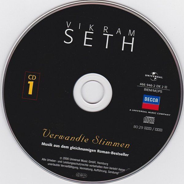 CD: set 2CD's - Vikram Seth - Verwandte Stimmen – Usato da Unterbäch venduto da niquz 2