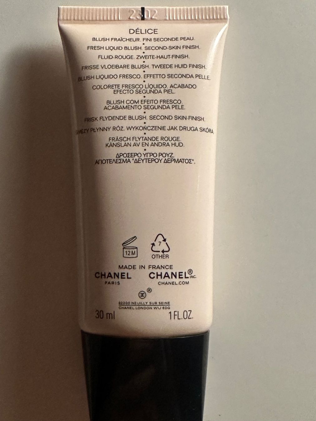 Chanel Make-up: Original Chanel fresh liquid blush – Usato da Aarburg venduto da flacon05 1