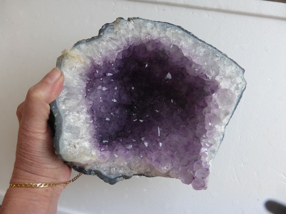 AMETHYST DRUSE BRASILIEN 1A QUALITÄT - 3,700 KG 4