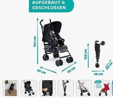 Kinderwagen: Chicco Buggy – Gebraucht aus TAGELSWANGEN von SPIDERPIG11 3