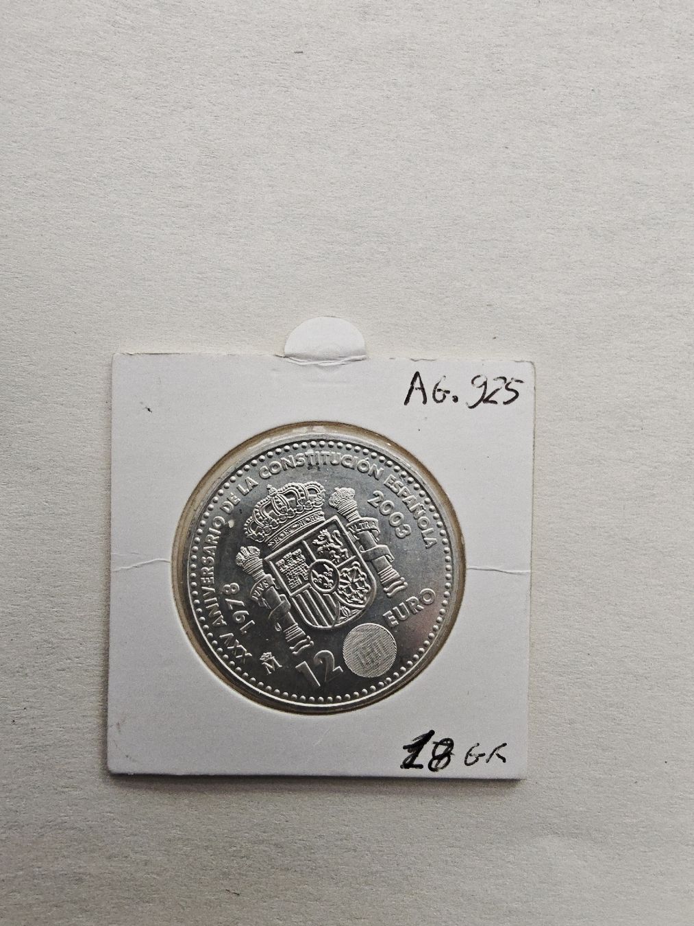 Tutti le monete: Spanien 12 Euro Silbermünze 2003 – Nuovo (secondo la descrizione) da Ruggell venduto da Mantho0