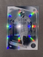 Negativ Refractor Card Khvicha Kvaratskhelia Topps Chrome 26
