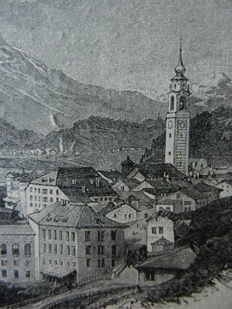 Gravures: Samaden Engadin – D'occasion à Risch par Rischli15 6