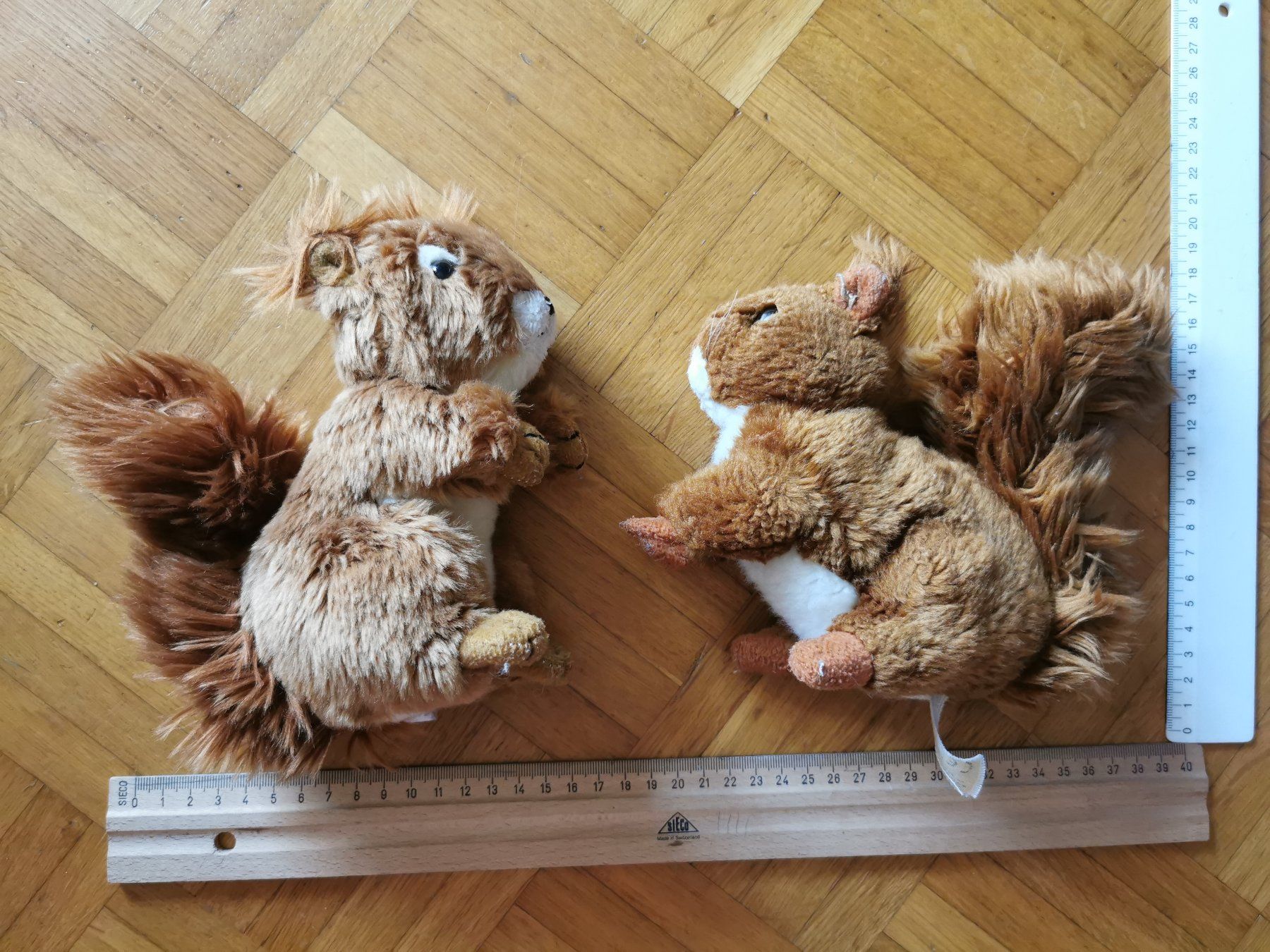 Spielzeuge: 2 Plüscheichhörnchen – Gebraucht aus Basel von grandfamily 3
