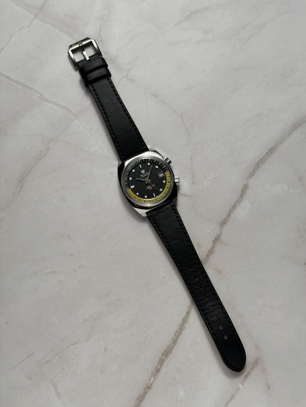 Nivada Orologi: Nivada Grenchen Antarctic GMT – Nuovo (secondo la descrizione) da Villarepos venduto da aTimeAffair