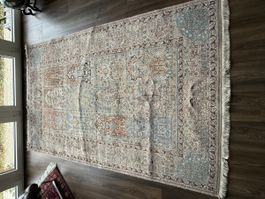 Kashmir Seidenteppich 250×150 cm