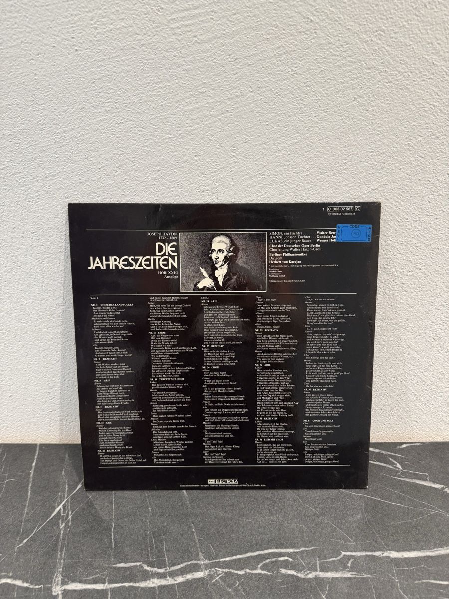 Dischi in vinile: Joseph Haydn - Die Jahreszeiten – Usato da Beromünster venduto da sim_567j 1