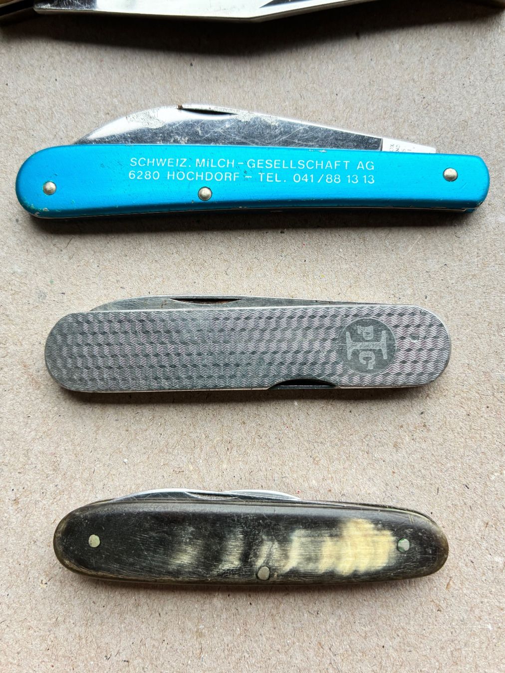 Coltelli tascabile: Vintage Taschenmesser 5 Stk. – Usato da Horw venduto da adler65 1