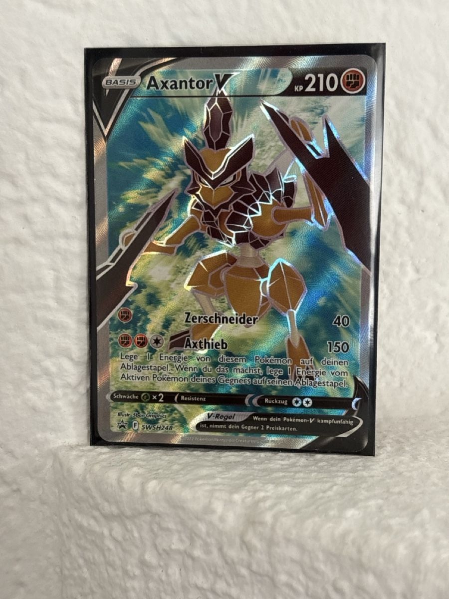 Pokémon Carte collezionabili: Pokémon Axantor V SWSH248 DE – Usato da Knonau venduto da nat_7csw 3