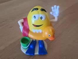 Vintage Yellow M&A Spender Figur von Mars Inc 20cm hoch