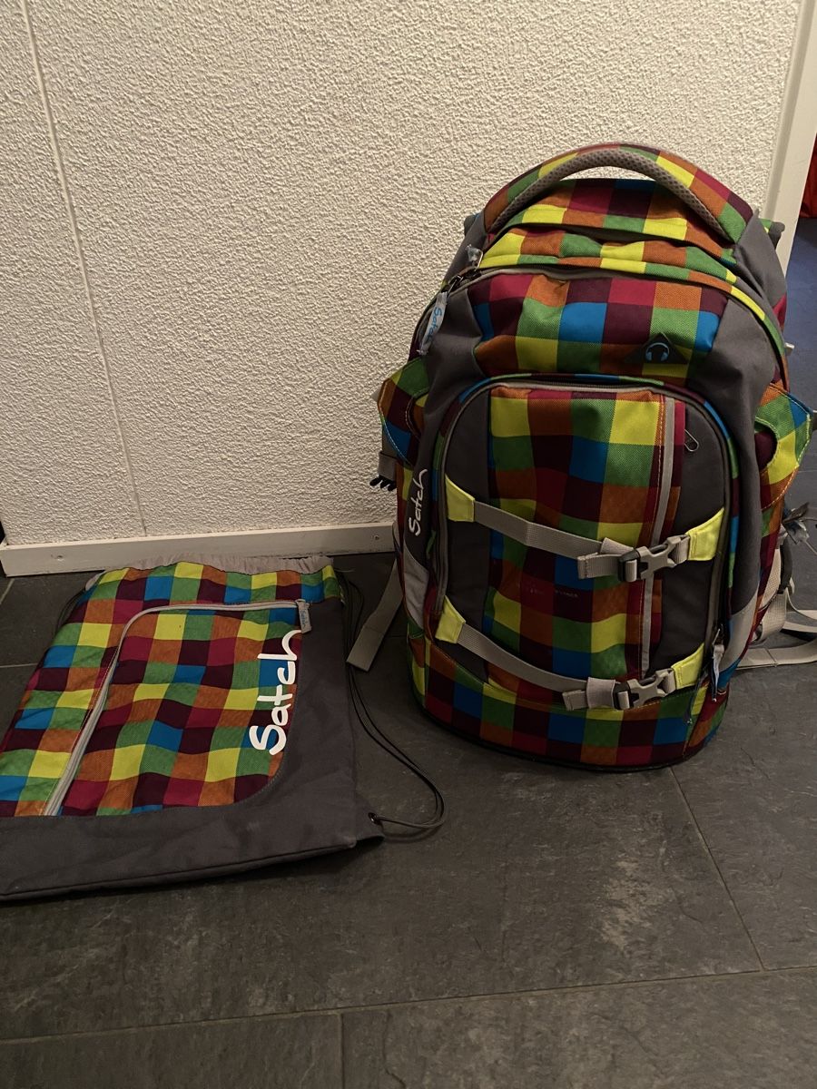 Satch Zaini: Satch pack Schulrucksack mit Turnbeutel, Top Zustand! – Usato da Zuerich venduto da Goex