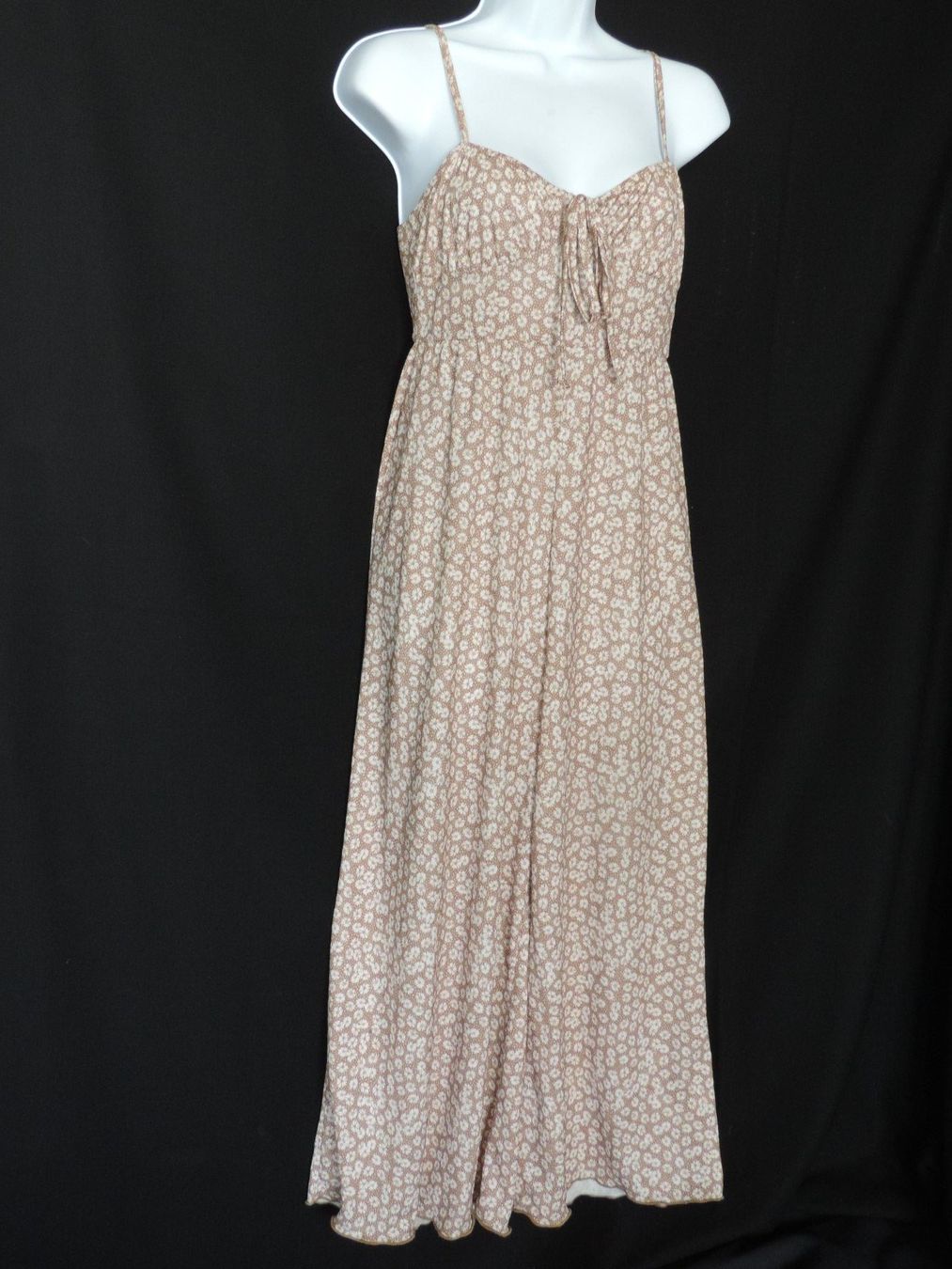 Pull&Bear Jumpsuits: combi à fleurs brun blanc – Gebraucht aus Genève von Axelle333 6