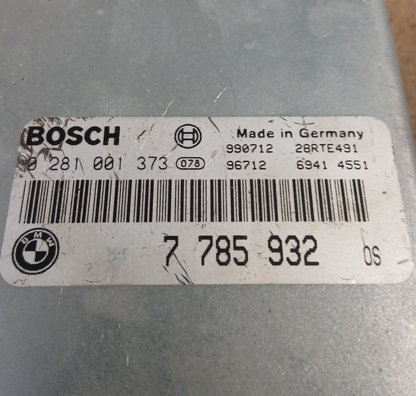 BMW Tutti pezzi di ricambio auto: ECU BMW E39 525  – Usato da la heutte venduto da Auto-stock 1