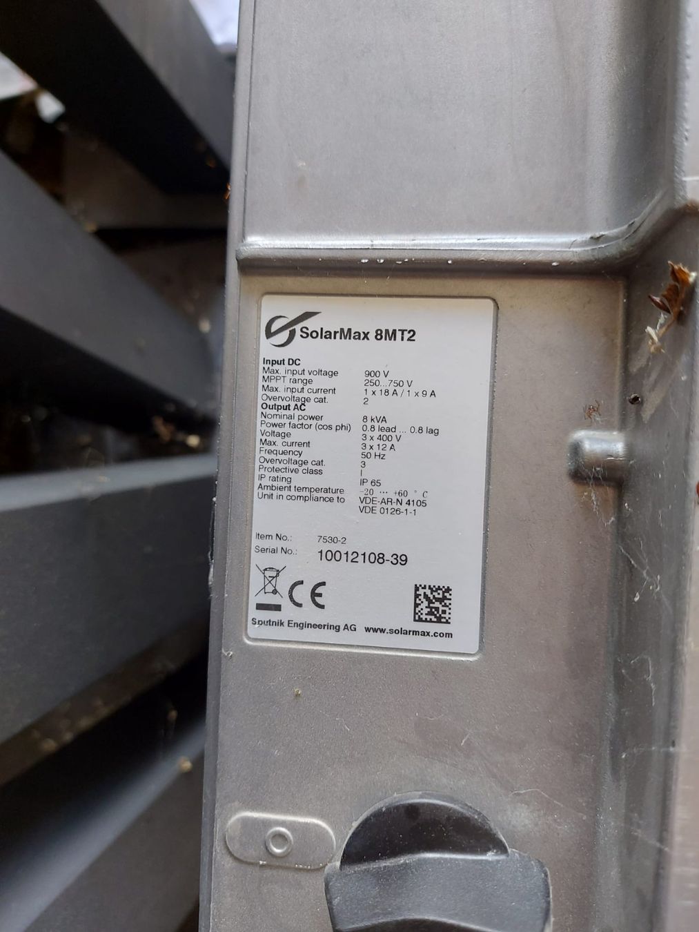 Onduleurs: Solarmax – D'occasion à Aarwangen par verwer 3